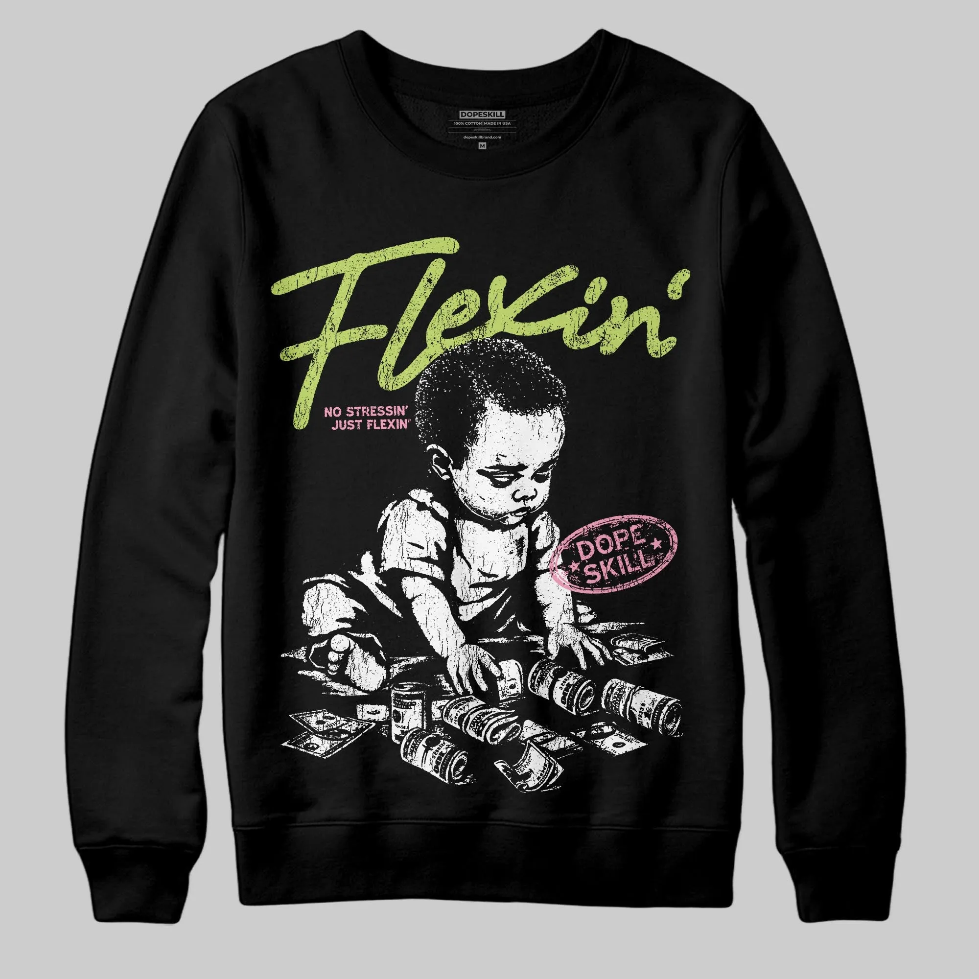 OG Chase B x Jumpman Jack DopeSkill Sweatshirt Flexin' Graphic sold by DopeSkill