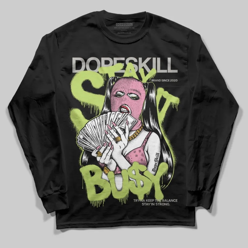 OG Chase B x Jumpman Jack DopeSkill Long Sleeve T-Shirt Stay It Busy Graphic sold by DopeSkill