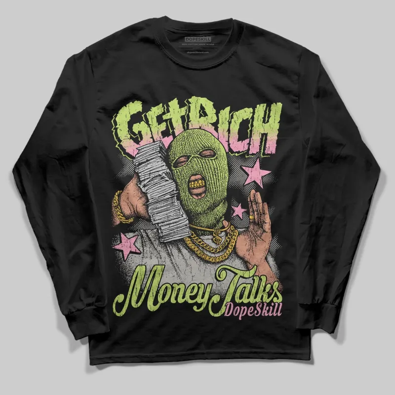 OG Chase B x Jumpman Jack DopeSkill Long Sleeve T-Shirt Get Rich Graphic sold by DopeSkill