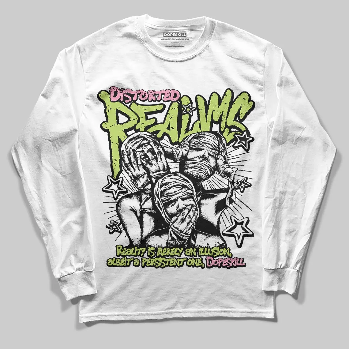 OG Chase B x Jumpman Jack DopeSkill Long Sleeve T-Shirt Distorted Realms Graphic sold by DopeSkill product image thumbnail 2