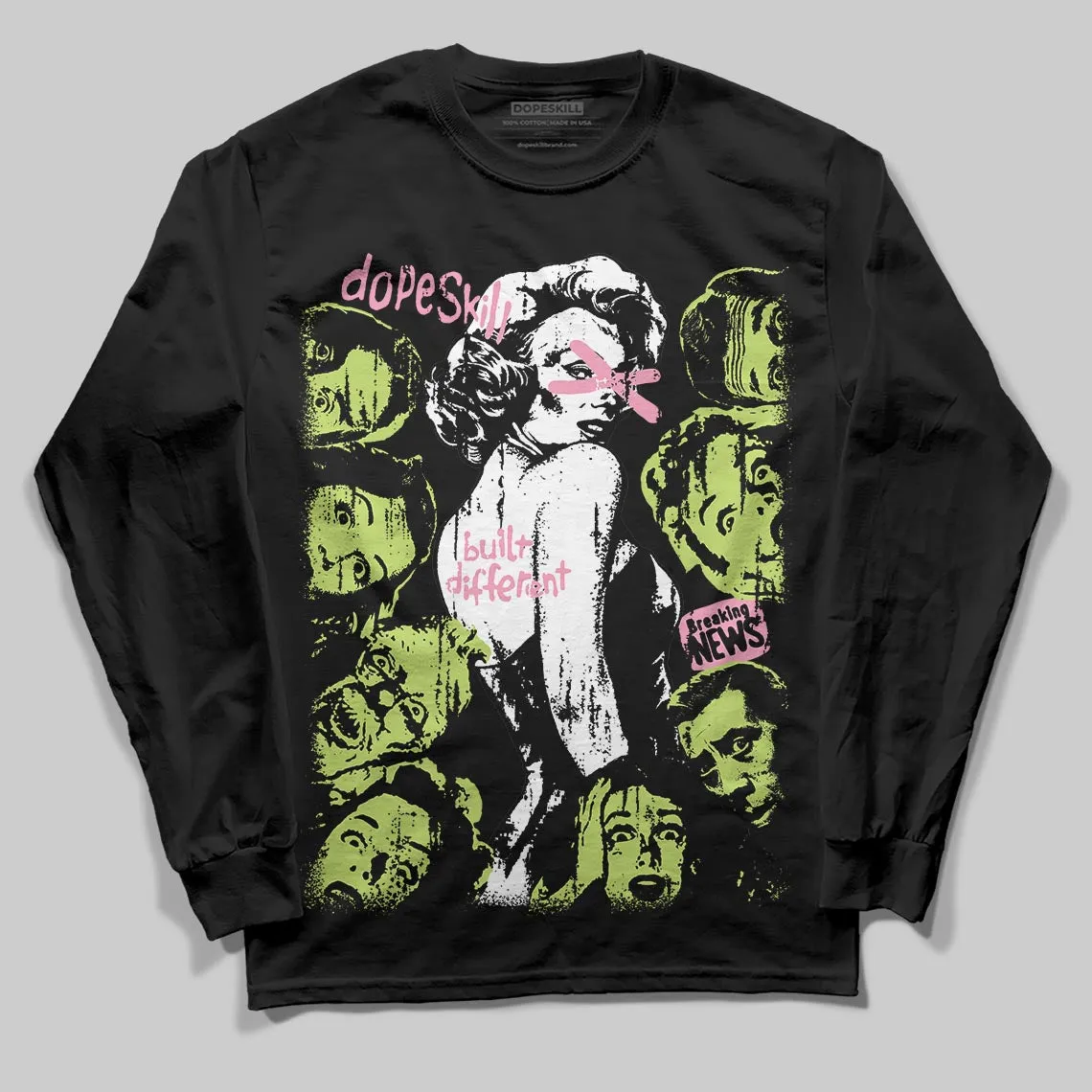 OG Chase B x Jumpman Jack DopeSkill Long Sleeve T-Shirt Built Different Graphic sold by DopeSkill