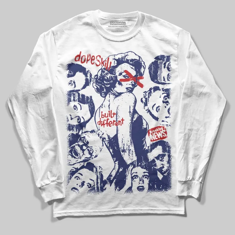 Rare Air 11s DopeSkill Long Sleeve T-Shirt Built Different Graphic sold by DopeSkill