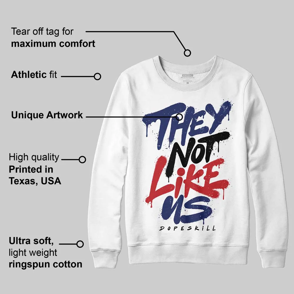 Rare Air 11s DopeSkill Sweatshirt They Not Like Us Graphic sold by DopeSkill product image thumbnail 2