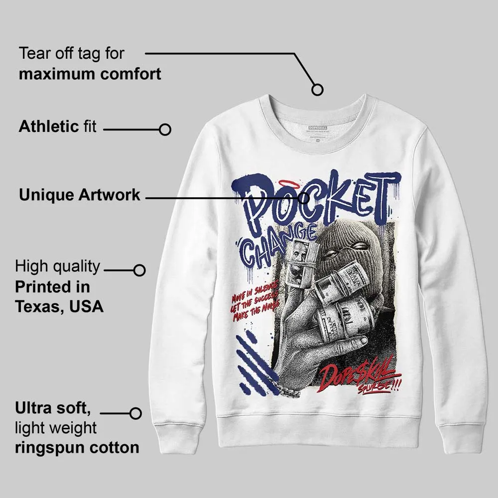 Rare Air 11s DopeSkill Sweatshirt Pocket Change Graphic sold by DopeSkill product image thumbnail 2