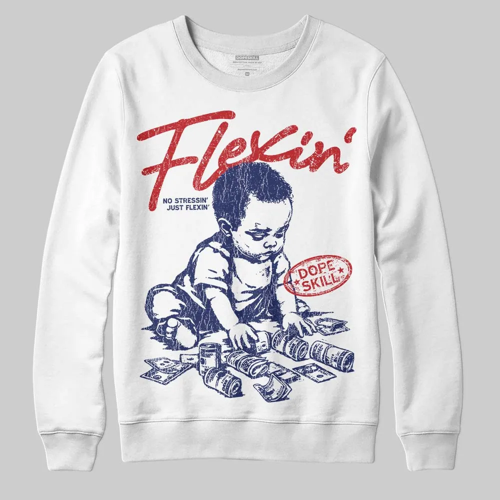 Rare Air 11s DopeSkill Sweatshirt Flexin' Graphic sold by DopeSkill