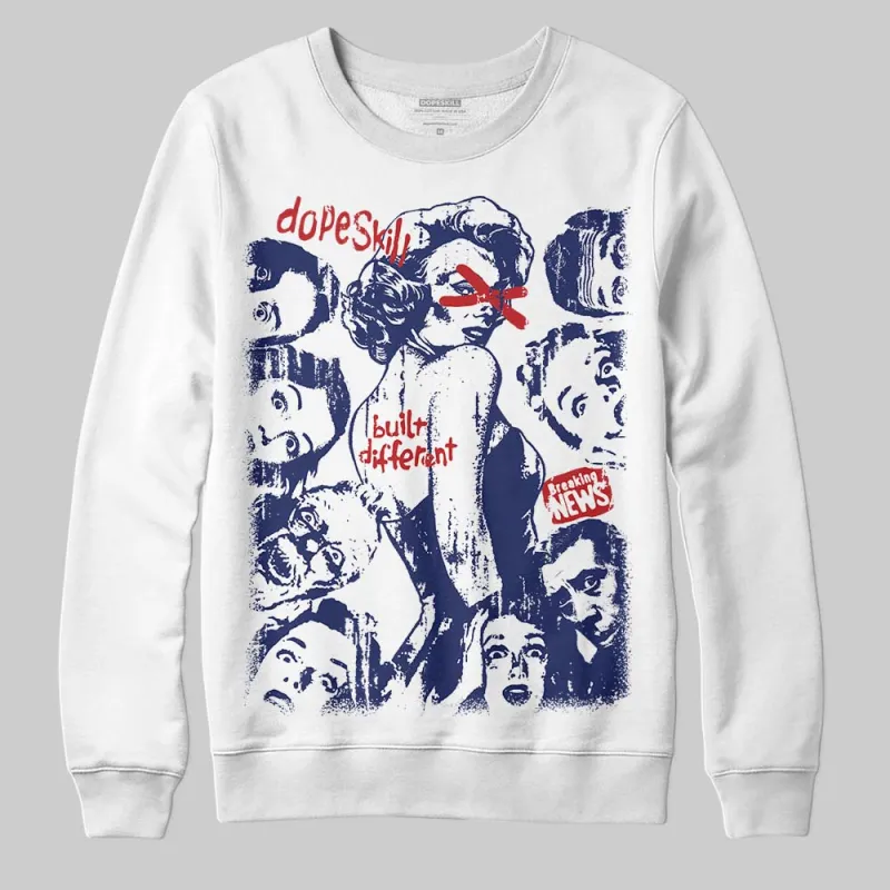 Rare Air 11s DopeSkill Sweatshirt Built Different Graphic sold by DopeSkill