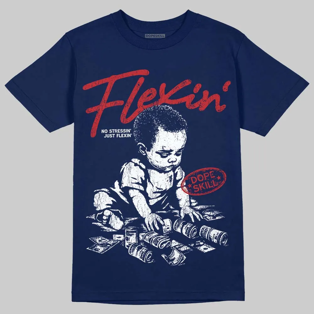 Rare Air 11s DopeSkill T-Shirt Flexin' Graphic sold by DopeSkill product image thumbnail 2
