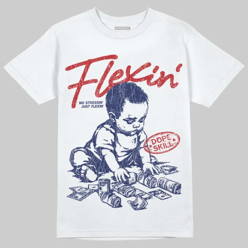 Rare Air 11s DopeSkill T-Shirt Flexin' Graphic sold by DopeSkill