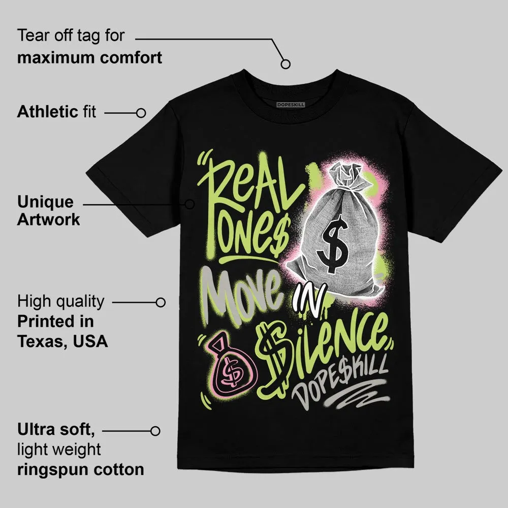 OG Chase B x Jumpman Jack DopeSkill T-Shirt Real Ones Move In Silence Graphic sold by DopeSkill product image thumbnail 3