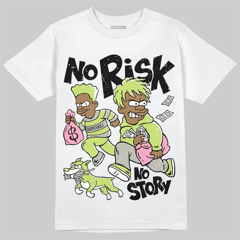OG Chase B x Jumpman Jack DopeSkill T-Shirt No Risk No Story Graphic sold by DopeSkill product image thumbnail 2