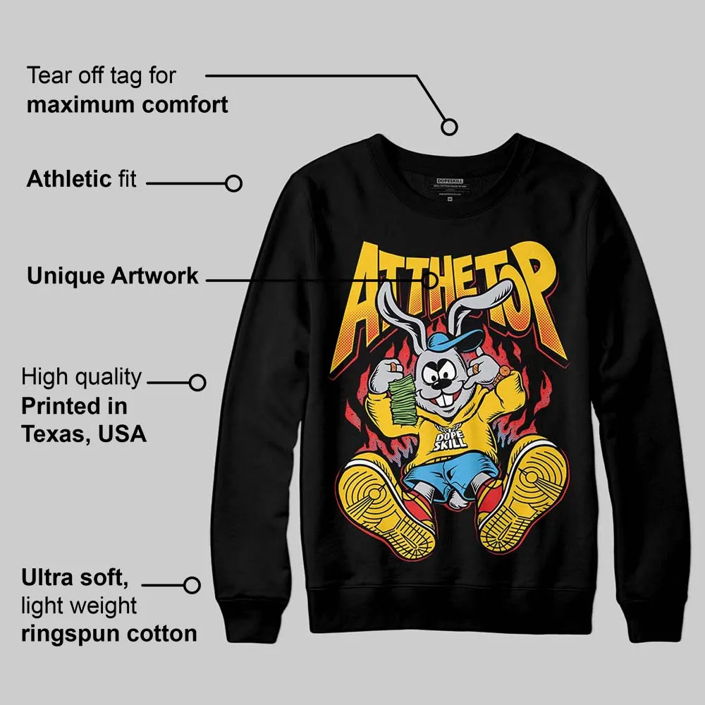 Yellow Collection DopeSkill Sweatshirt At The Top Graphic sold by DopeSkill product image thumbnail 3