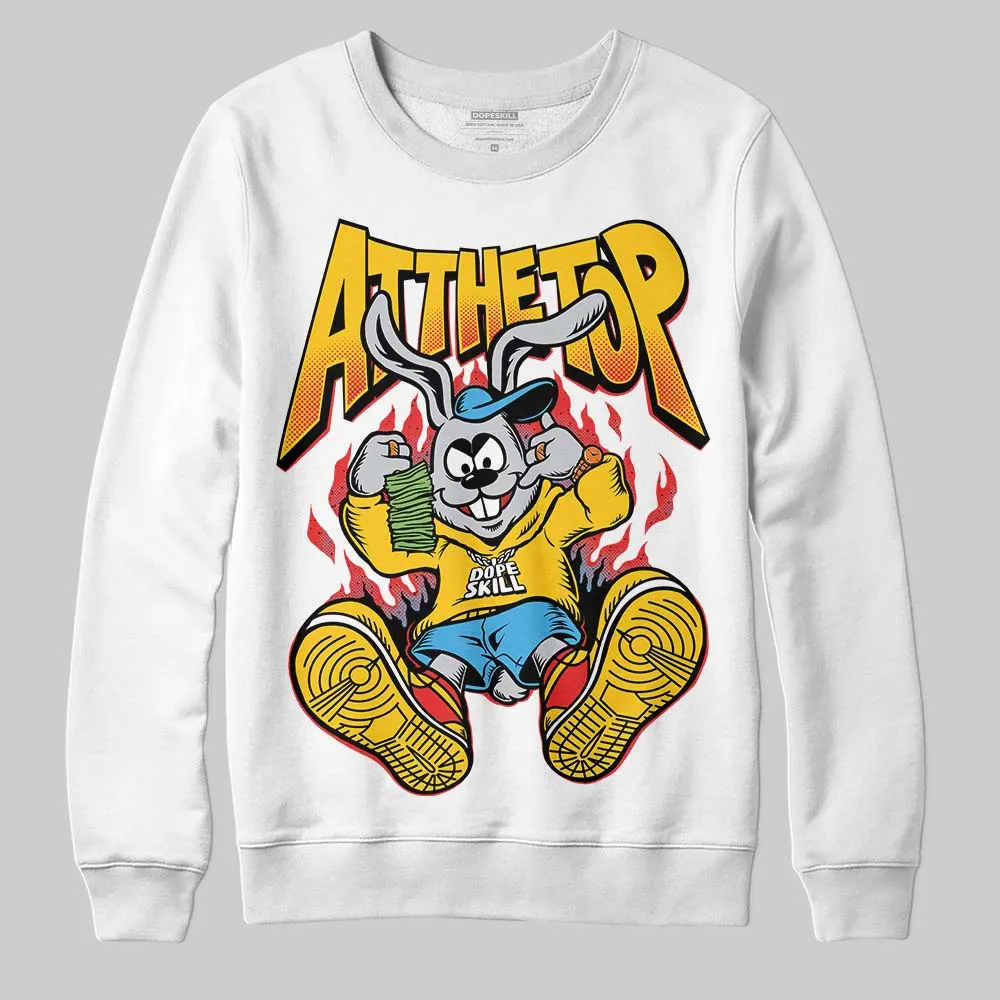 Yellow Collection DopeSkill Sweatshirt At The Top Graphic sold by DopeSkill product image thumbnail 2