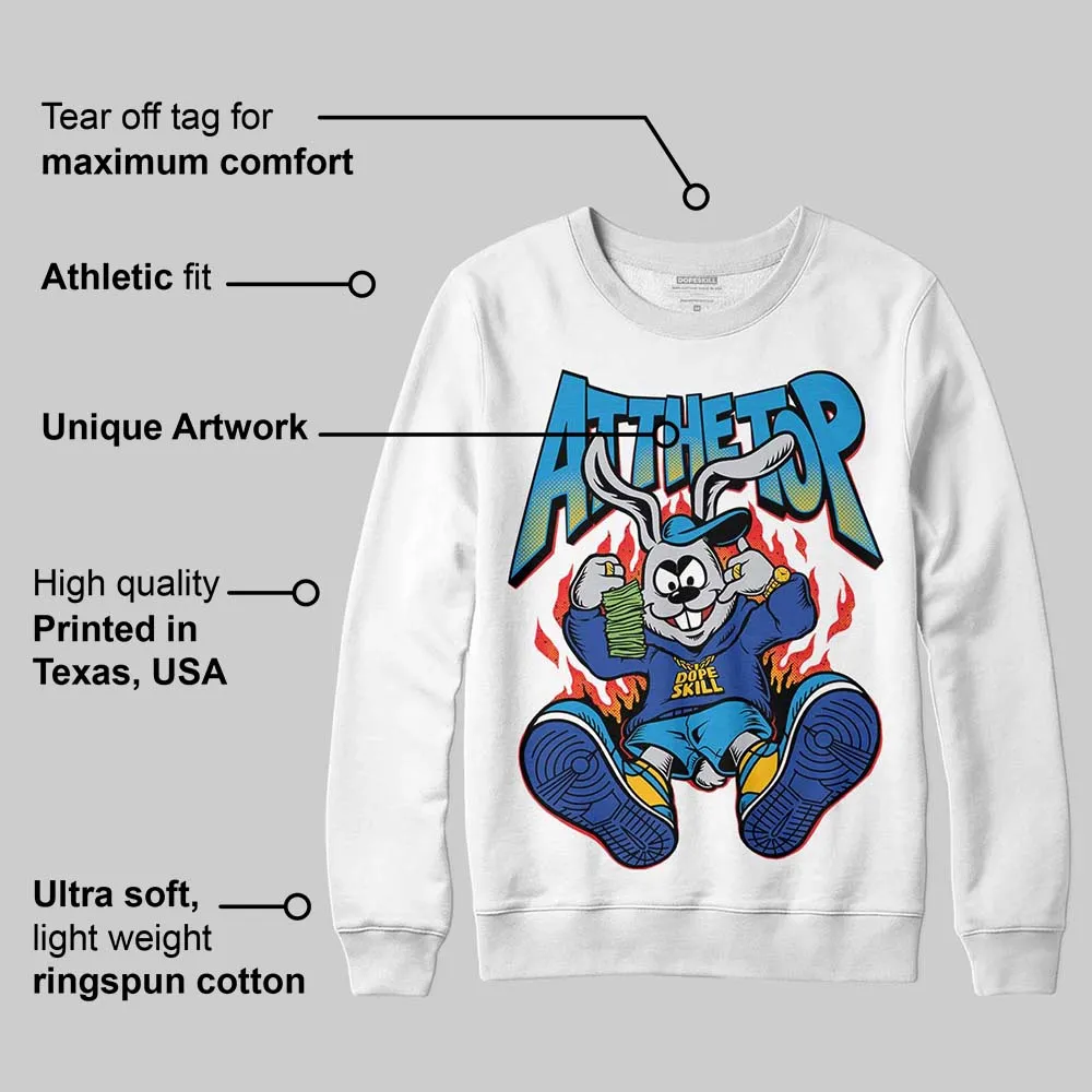 Royal Blue Collection DopeSkill Sweatshirt At The Top Graphic sold by DopeSkill product image thumbnail 3
