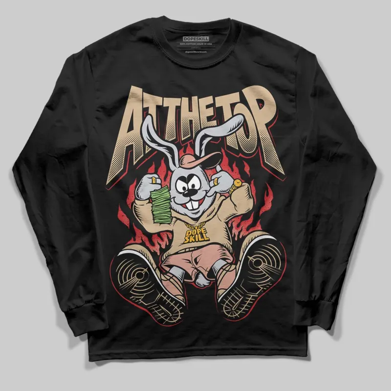 TAN Collection DopeSkill Long Sleeve T-Shirt At The Top Graphic sold by DopeSkill