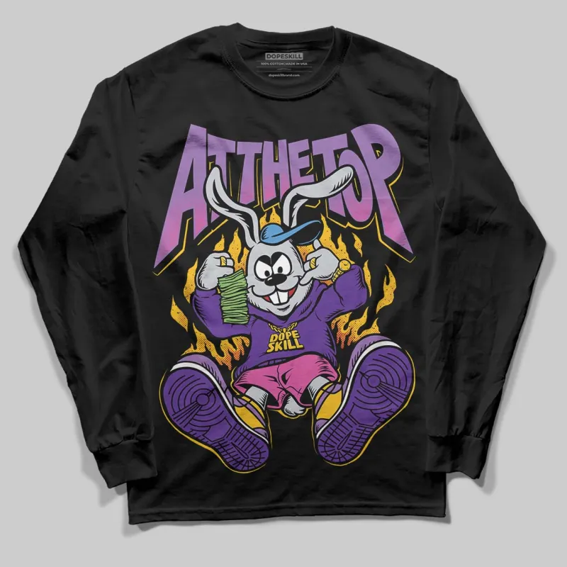PURPLE Collection DopeSkill Long Sleeve T-Shirt At The Top Graphic sold by DopeSkill