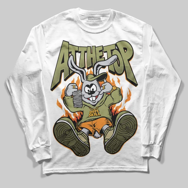 Olive Collection DopeSkill Long Sleeve T-Shirt At The Top Graphic sold by DopeSkill