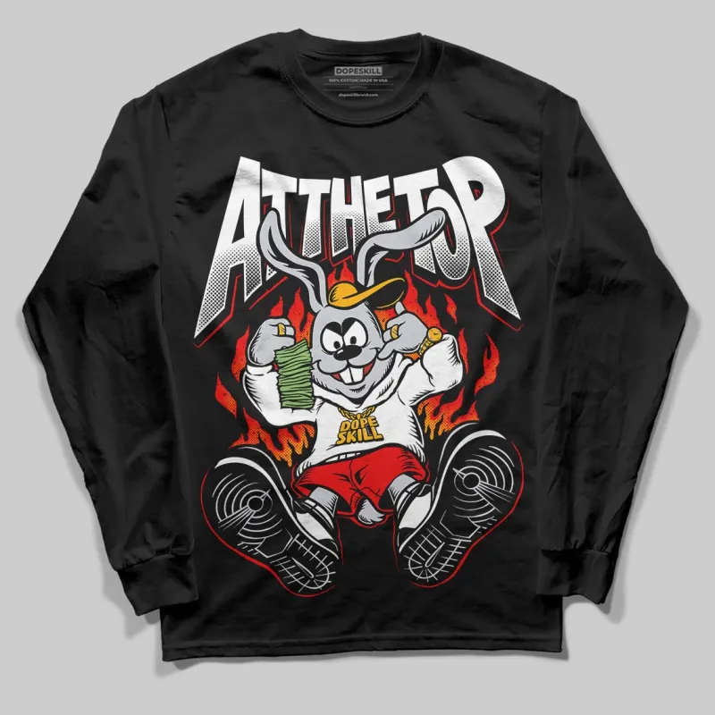 Black and White Collection DopeSkill Long Sleeve T-Shirt At The Top Graphic sold by DopeSkill