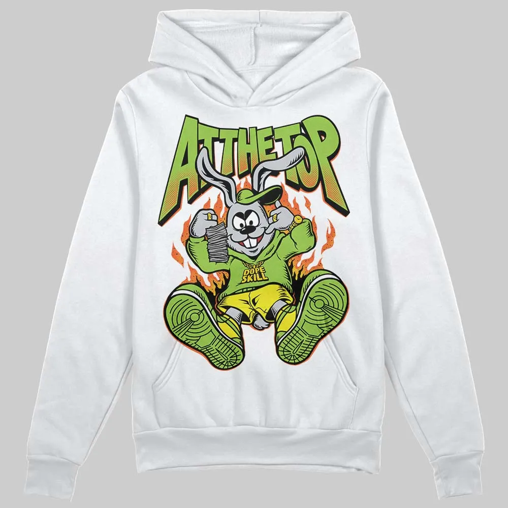 Neon Green Collection DopeSkill Hoodie Sweatshirt At The Top Graphic sold by DopeSkill product image thumbnail 2