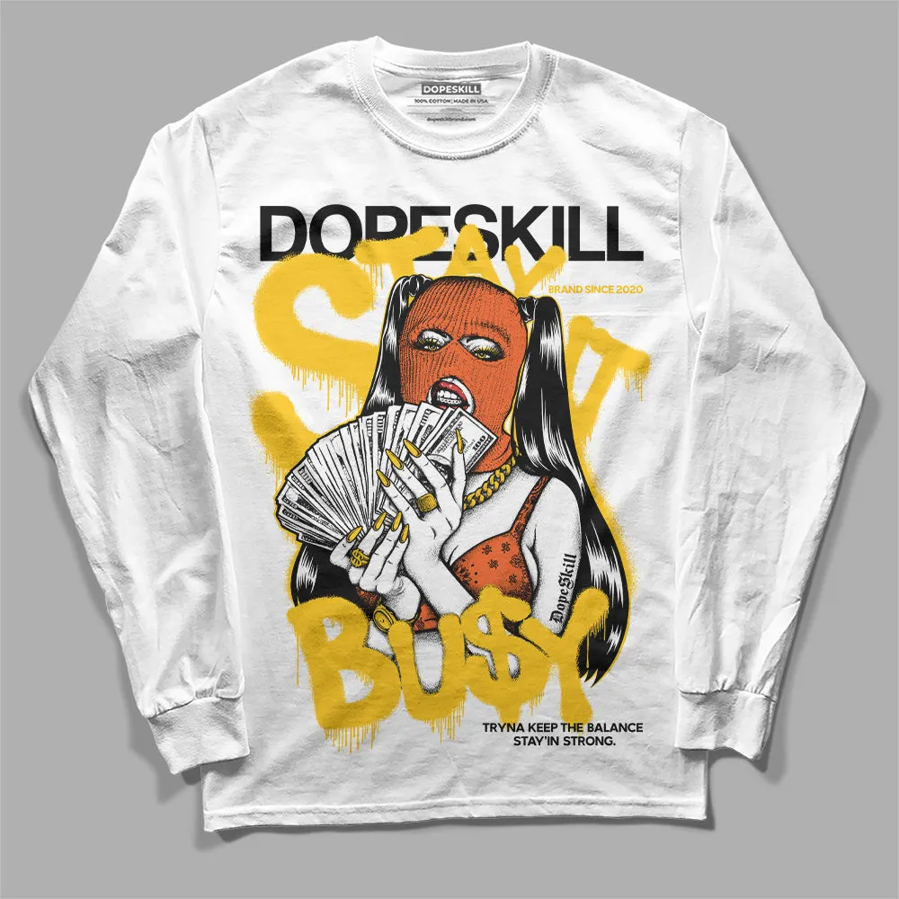 Yellow Collection DopeSkill Long Sleeve T-Shirt Stay It Busy Graphic sold by DopeSkill product image thumbnail 2