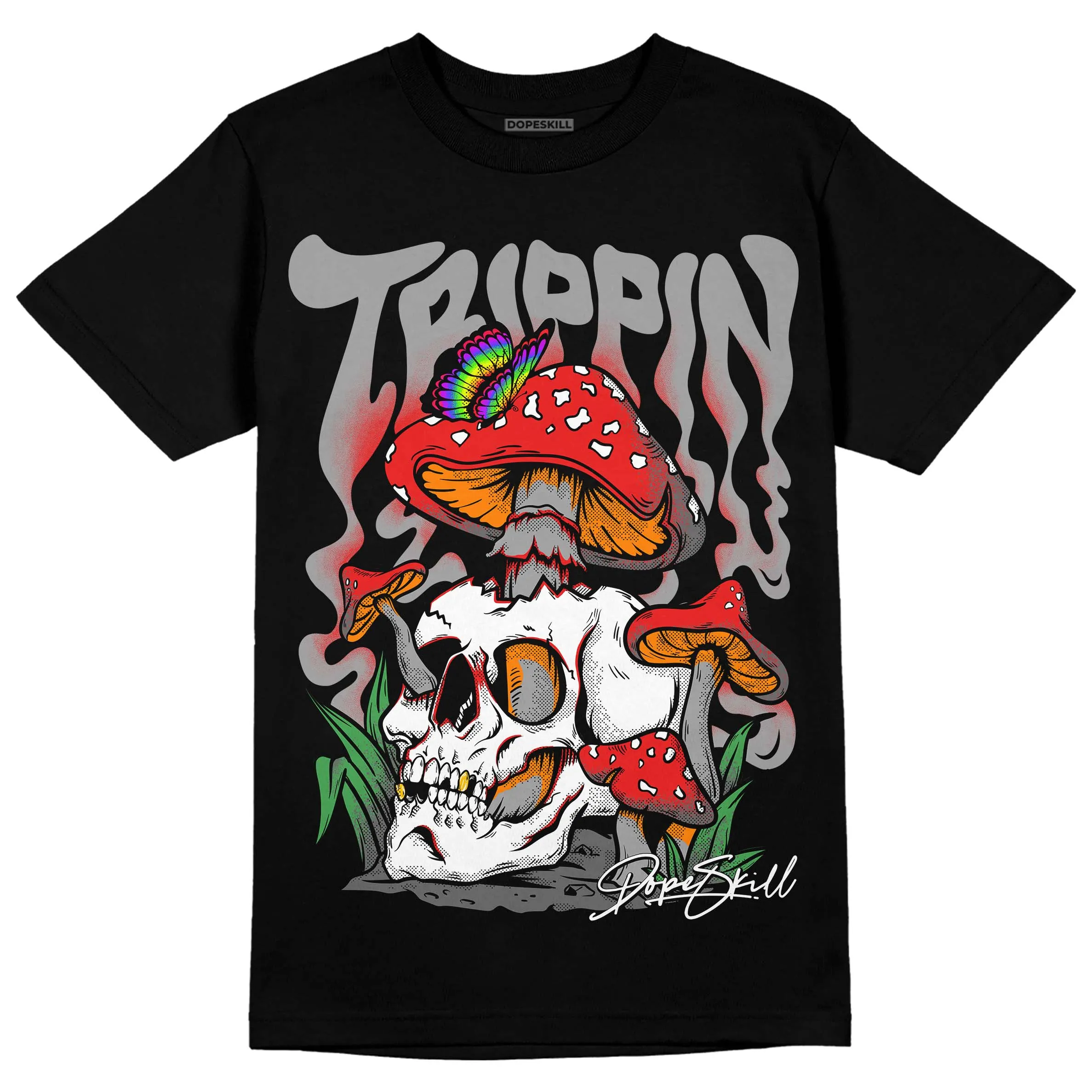 Grey Collection DopeSkill T-Shirt Trippin Graphic sold by DopeSkill product image thumbnail 2