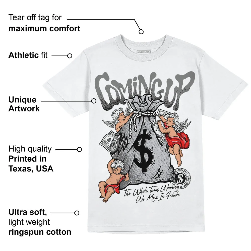Grey Collection DopeSkill T-Shirt Money Bag Coming Up Graphic sold by DopeSkill product image thumbnail 3