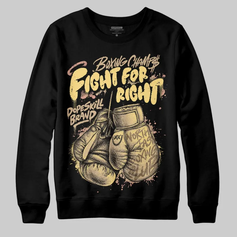TAN Collection DopeSkill Sweatshirt Fight For Right Graphic sold by DopeSkill