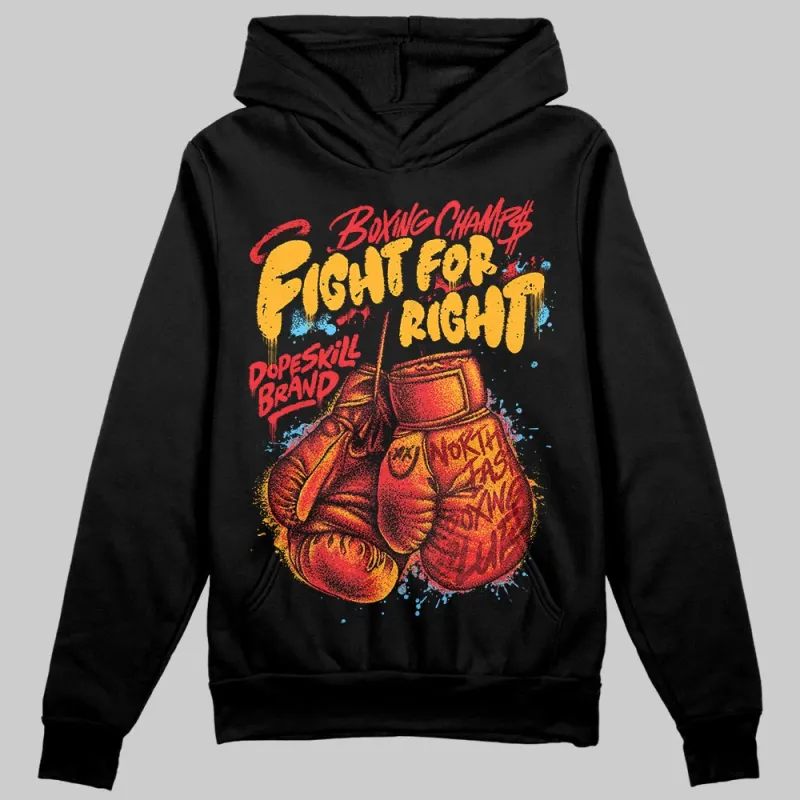 Red Collection DopeSkill Hoodie Sweatshirt Fight For Right Graphic sold by DopeSkill