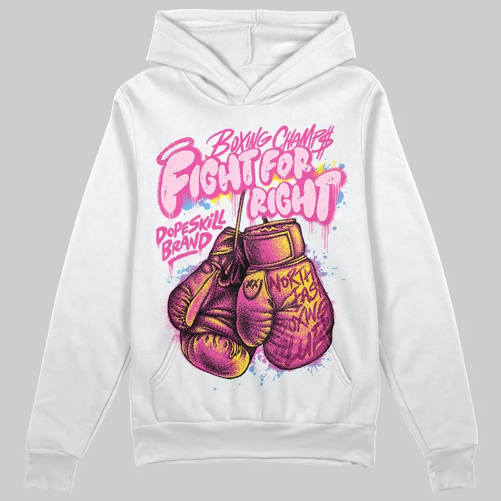 Pink Collection DopeSkill Hoodie Sweatshirt Fight For Right Graphic sold by DopeSkill