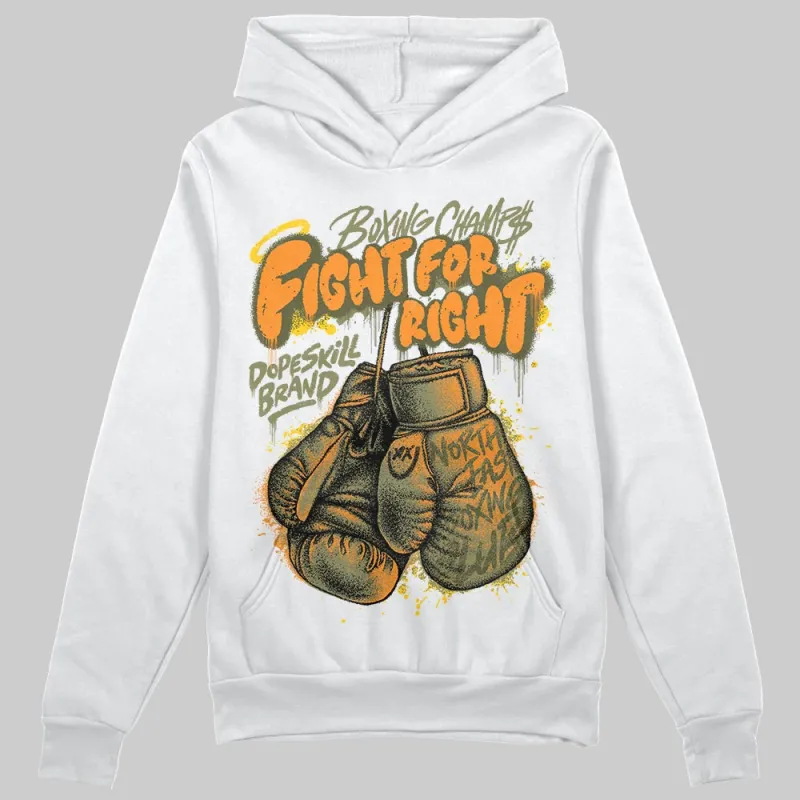 Olive Collection DopeSkill Hoodie Sweatshirt Fight For Right Graphic sold by DopeSkill