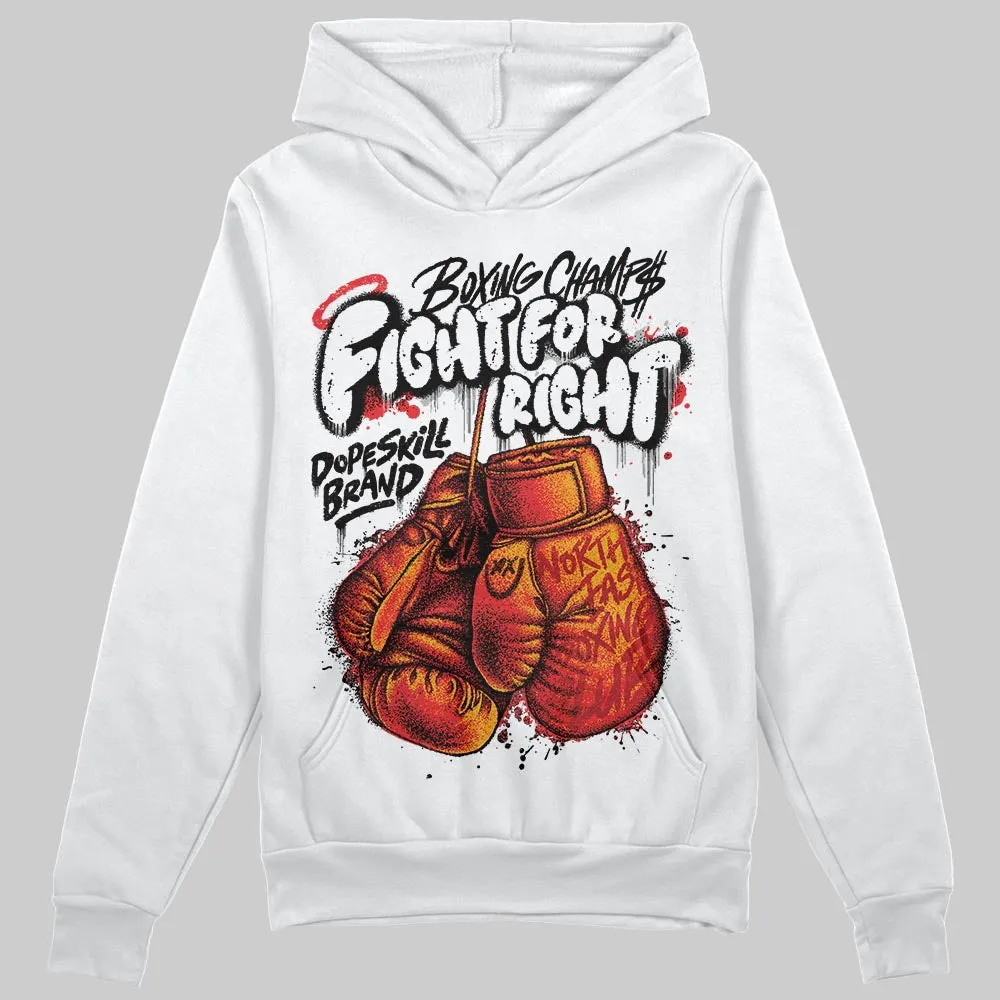 Black and White Collection DopeSkill Hoodie Sweatshirt Fight For Right Graphic sold by DopeSkill product image thumbnail 2