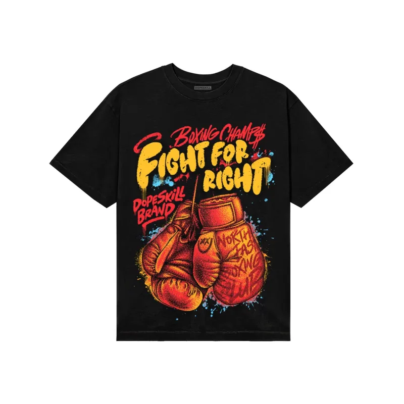 Red Collection DopeSkill T-Shirt Fight For Right Graphic sold by DopeSkill