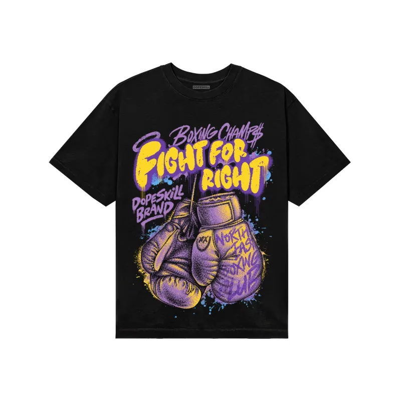 PURPLE Collection DopeSkill T-Shirt Fight For Right Graphic sold by DopeSkill