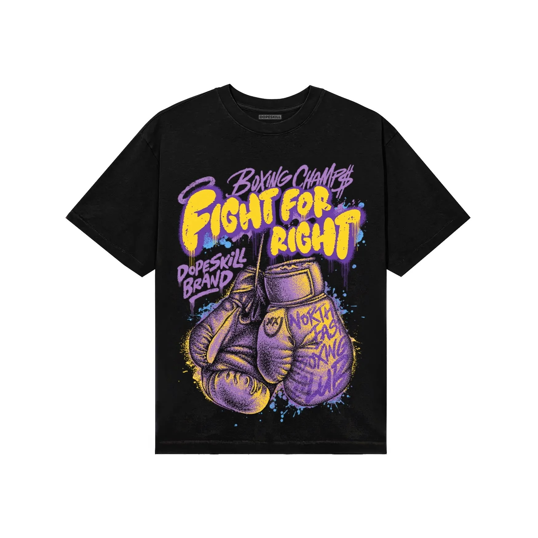PURPLE Collection DopeSkill T-Shirt Fight For Right Graphic sold by DopeSkill