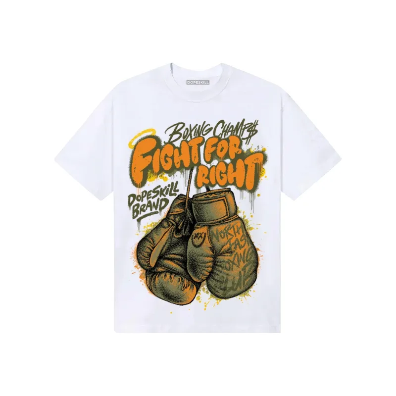 Olive Collection DopeSkill T-Shirt Fight For Right Graphic sold by DopeSkill