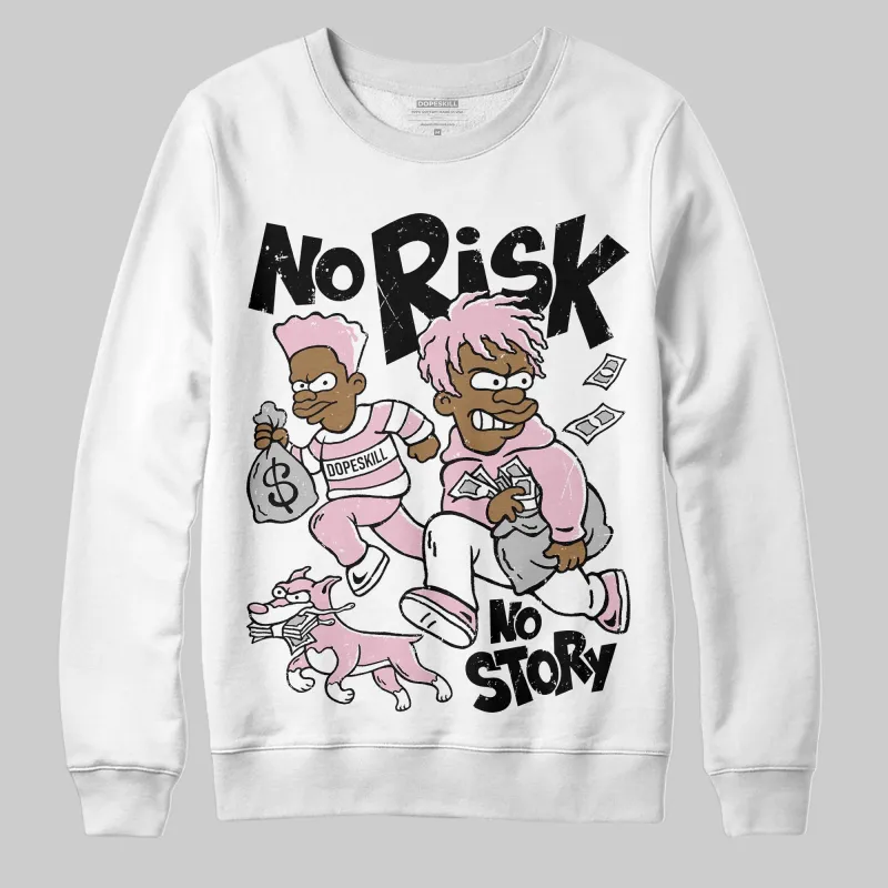 35th Anniversary 5s DopeSkill Sweatshirt No Risk No Story Graphic sold by DopeSkill