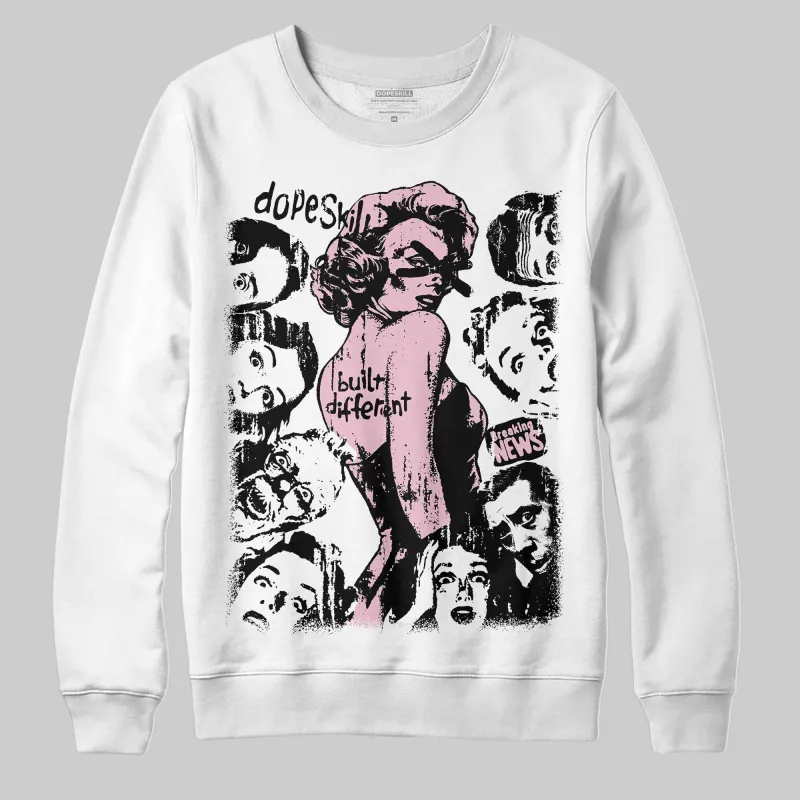 35th Anniversary 5s DopeSkill Sweatshirt Built Different Graphic sold by DopeSkill