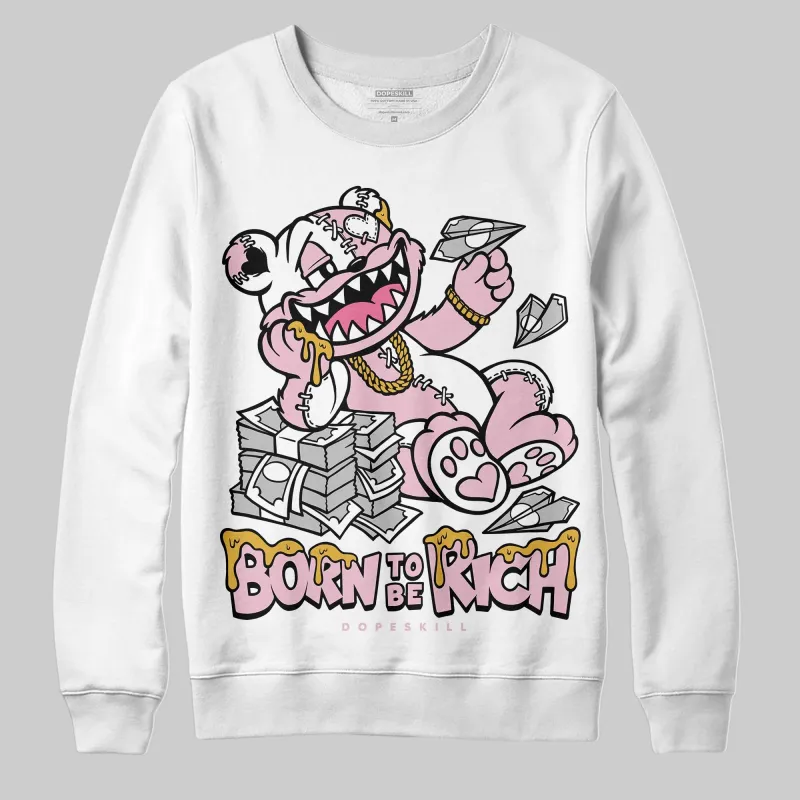 35th Anniversary 5s DopeSkill Sweatshirt Born To Be Rich Graphic sold by DopeSkill