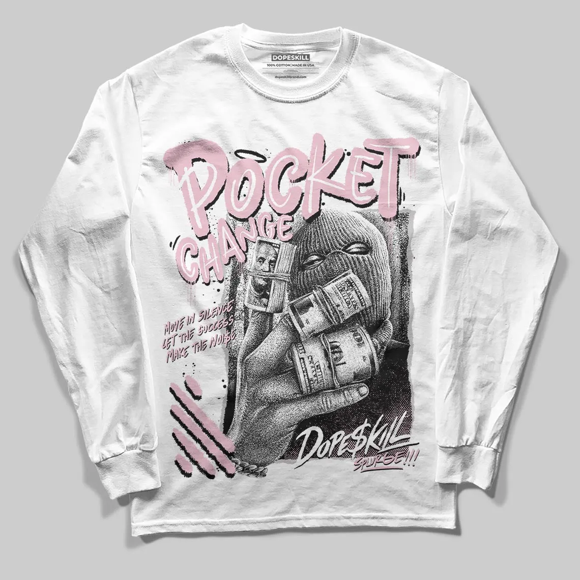 35th Anniversary 5s DopeSkill Long Sleeve T-Shirt Pocket Change Graphic sold by DopeSkill