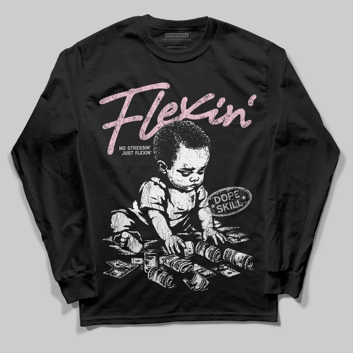 35th Anniversary 5s DopeSkill Long Sleeve T-Shirt Flexin' Graphic sold by DopeSkill product image thumbnail 2