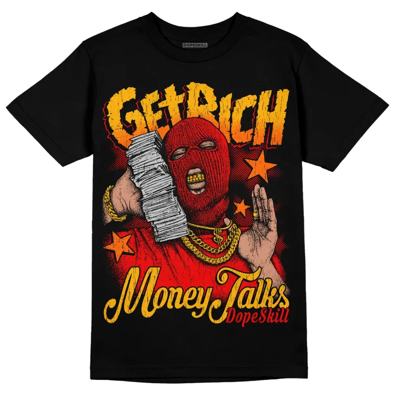 Red Collection DopeSkill T-Shirt Get Rich Graphic sold by DopeSkill