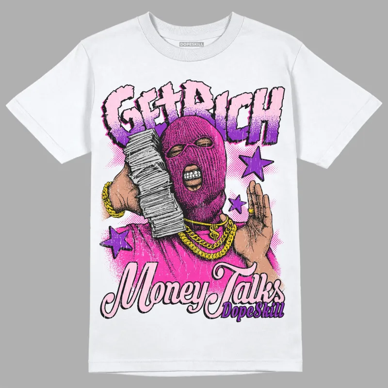 Pink Collection DopeSkill T-Shirt Get Rich Graphic sold by DopeSkill
