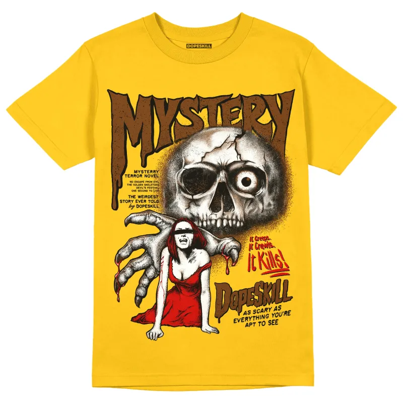 Yellow Collection DopeSkill Gold T-shirt Mystery Ghostly Grasp Graphic sold by DopeSkill