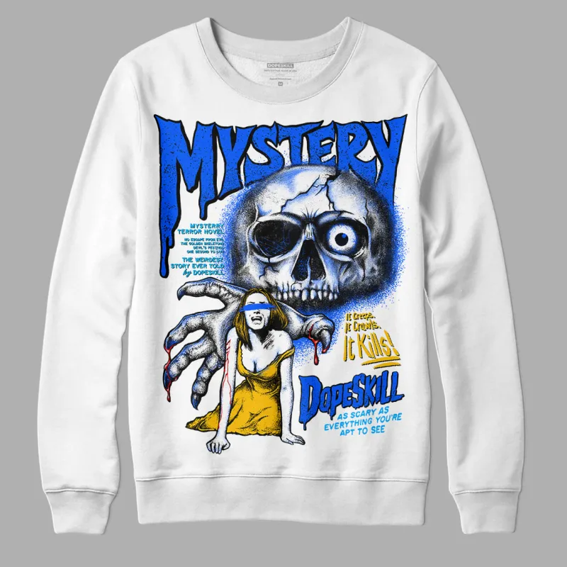 Royal Blue Collection DopeSkill Sweatshirt Mystery Ghostly Grasp Graphic sold by DopeSkill