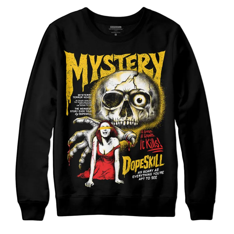 Yellow Collection DopeSkill Sweatshirt Mystery Ghostly Grasp Graphic sold by DopeSkill