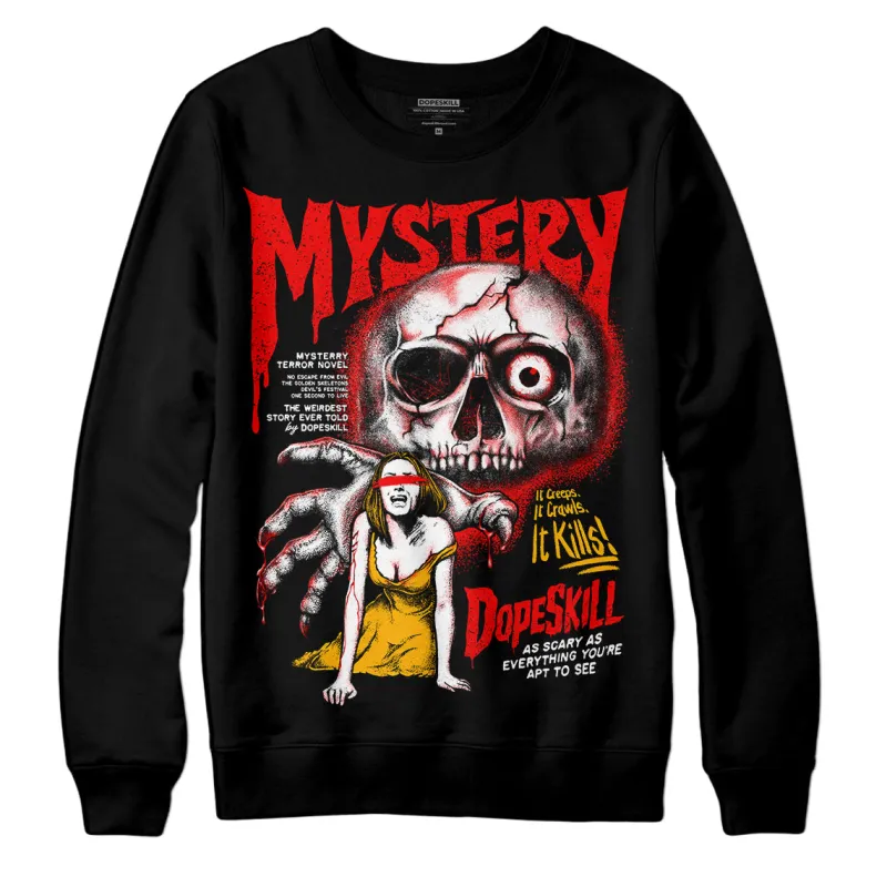 Red Collection DopeSkill Sweatshirt Mystery Ghostly Grasp Graphic sold by DopeSkill