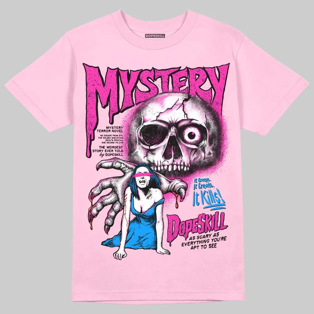 Pink Collection DopeSkill Pink T-shirt Mystery Ghostly Grasp Graphic sold by DopeSkill