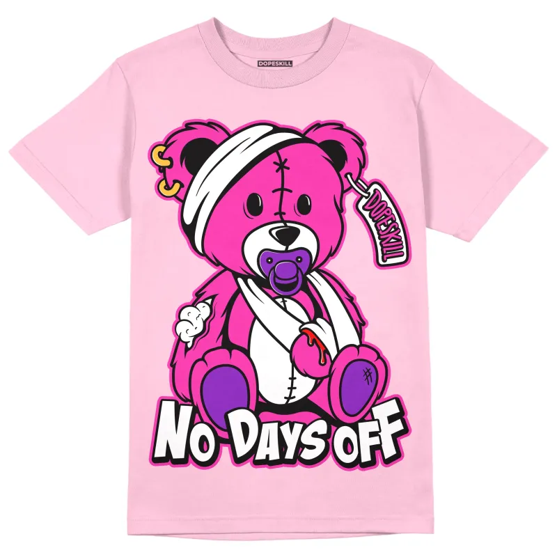 Pink Collection DopeSkill Pink T-shirt Hurt Bear Graphic sold by DopeSkill