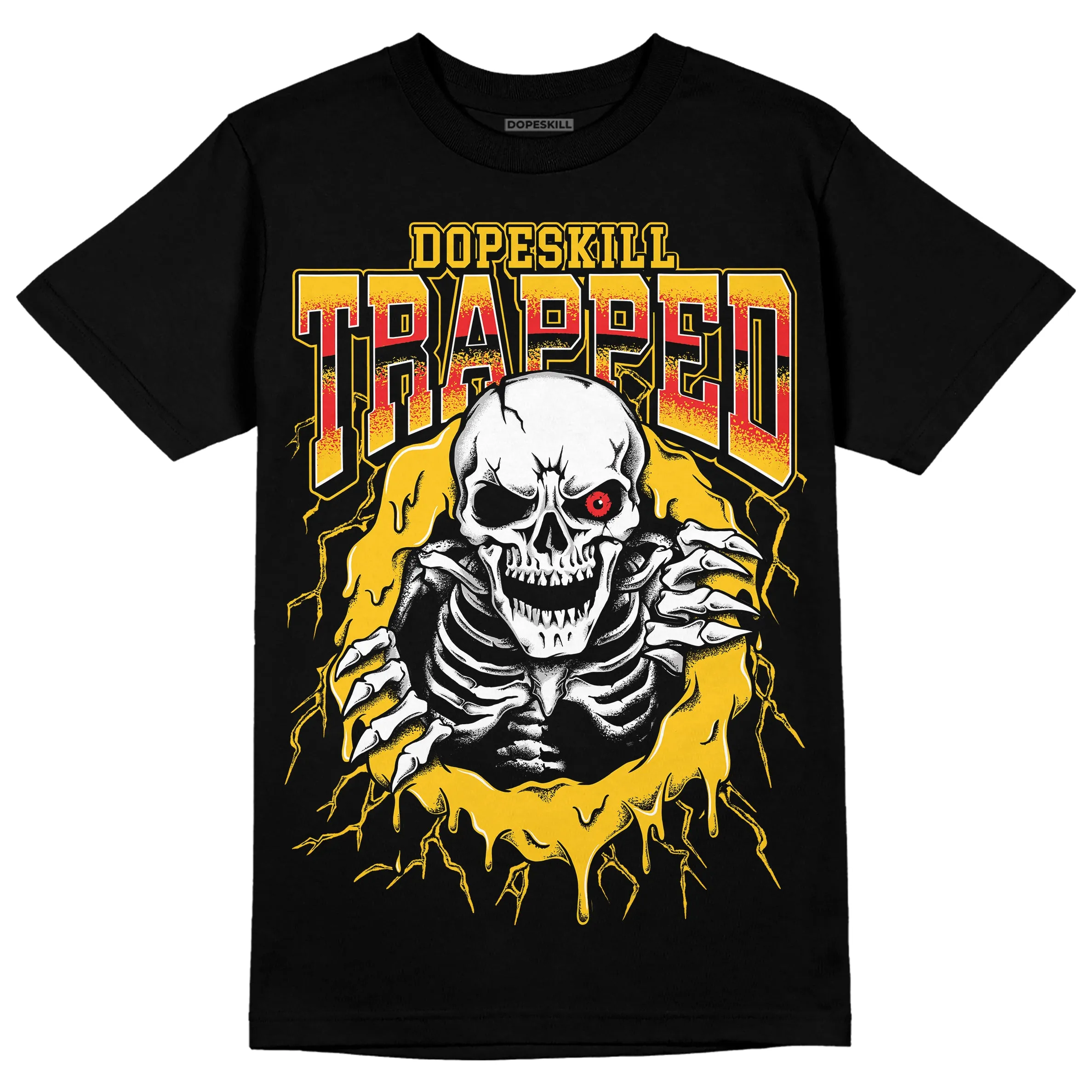 Yellow Collection DopeSkill T-Shirt Trapped Halloween Graphic sold by DopeSkill