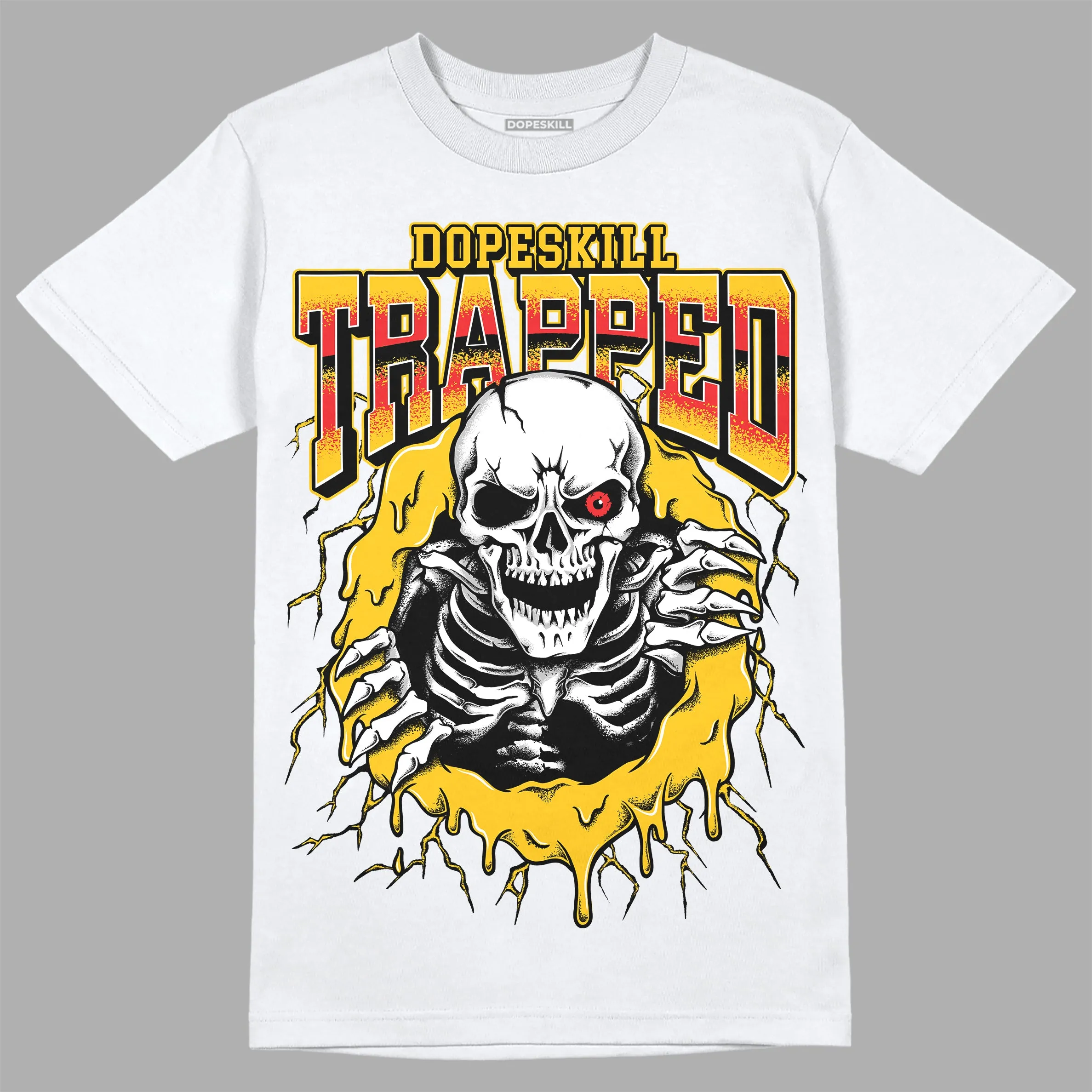Yellow Collection DopeSkill T-Shirt Trapped Halloween Graphic sold by DopeSkill product image thumbnail 2