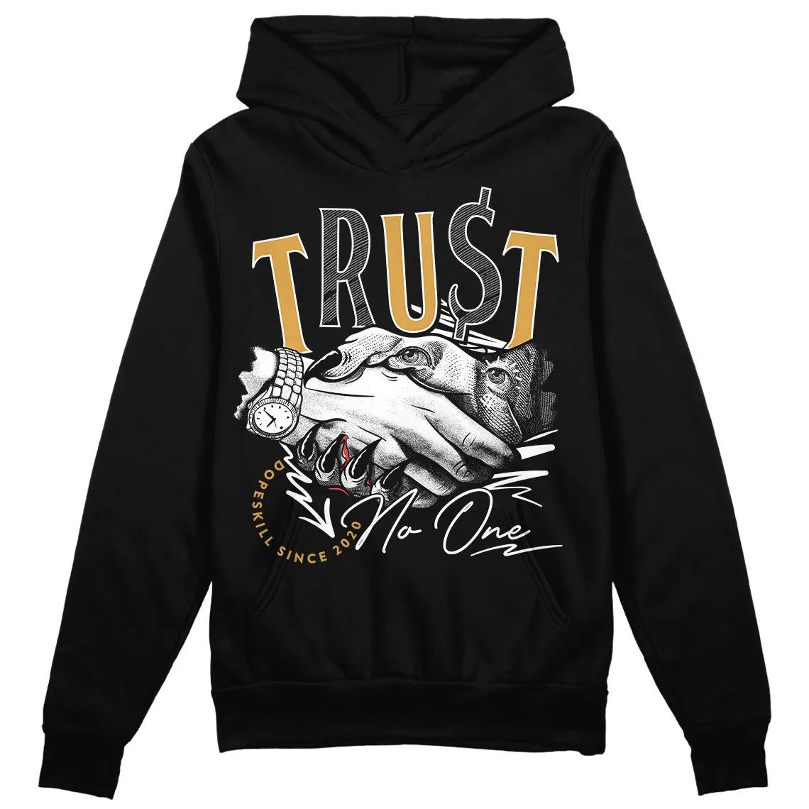 Gratitude 11s DopeSkill Hoodie Sweatshirt Trust No One Graphic sold by DopeSkill product image thumbnail 2